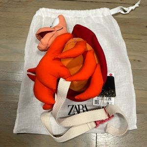 ZARA SEBASTIAN CRAB BAG, NWT